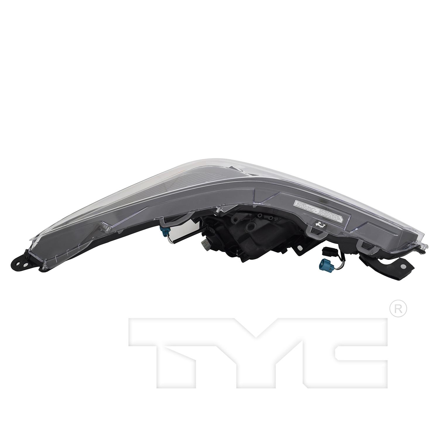 TYC 2017174009 Headlight Assembly product image 5 of 6