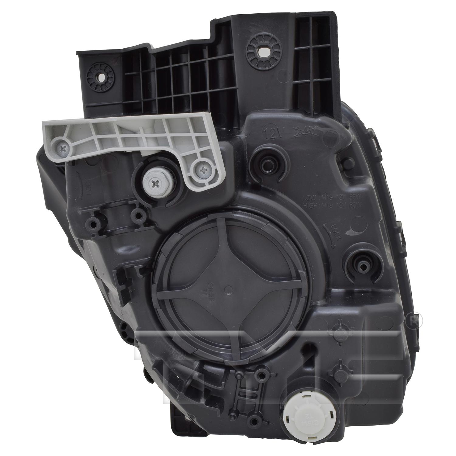 TYC 2017205009 Headlight Assembly product image 2 of 6