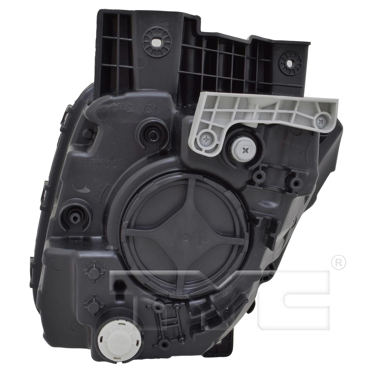 TYC 2017206009 Headlight Assembly product image 2 of 6