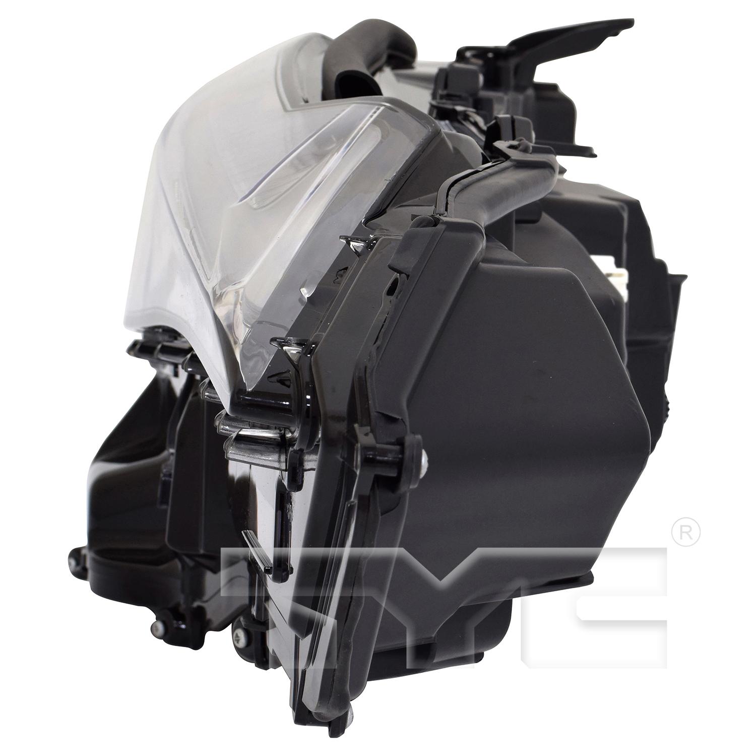 TYC 201721100 Headlight Assembly product image 4 of 6