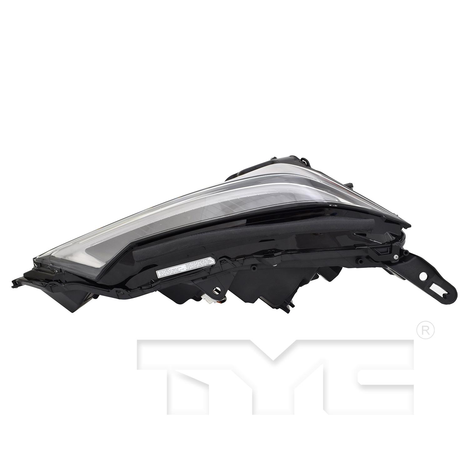 TYC 201721100 Headlight Assembly product image 5 of 6