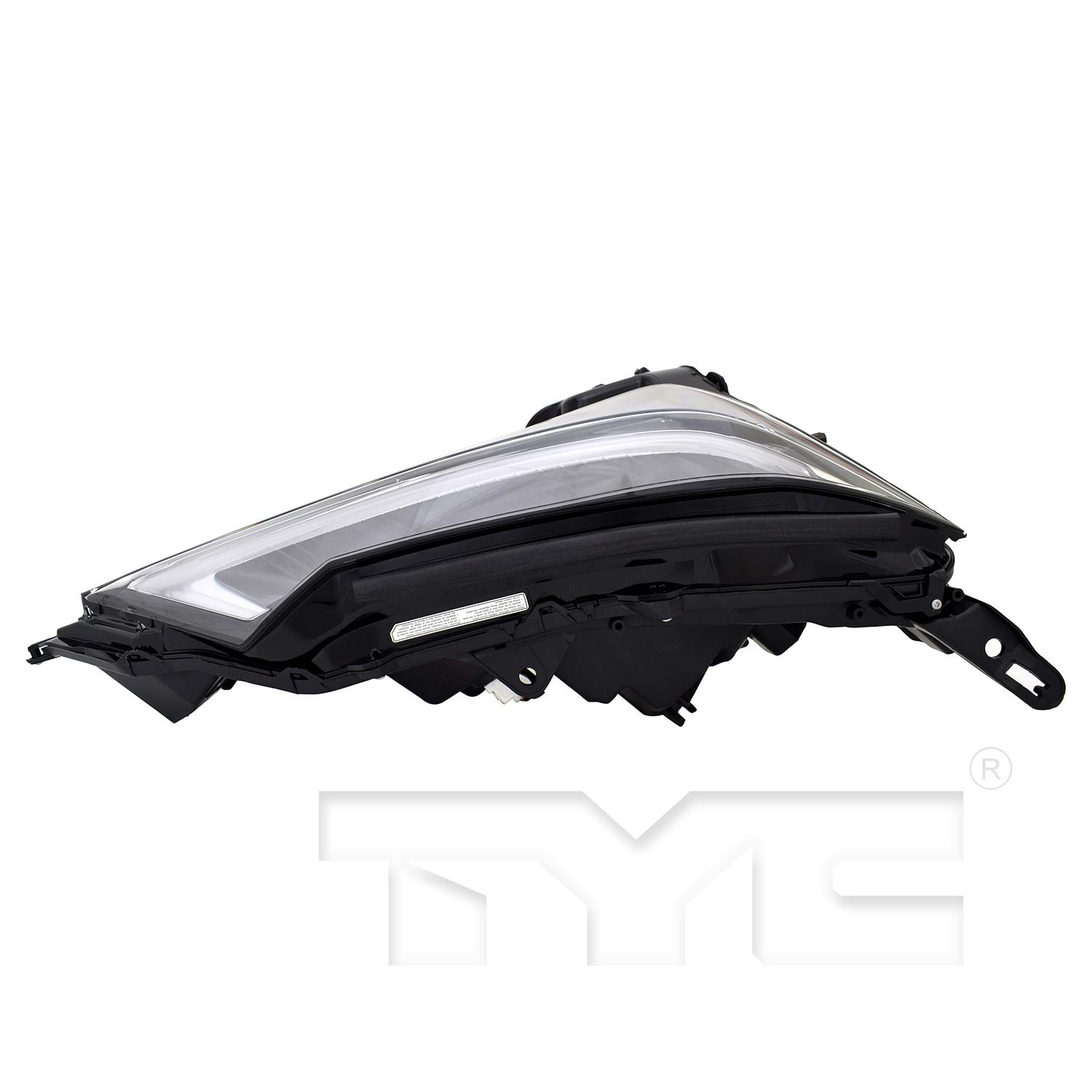 TYC 201721190 Headlight Assembly product image 5 of 6