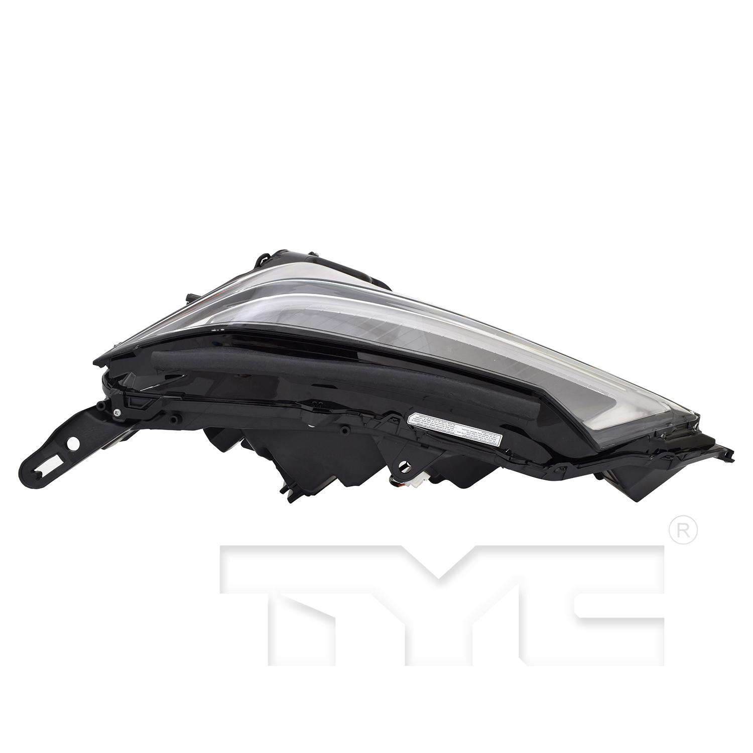 TYC 201721200 Headlight Assembly product image 5 of 6