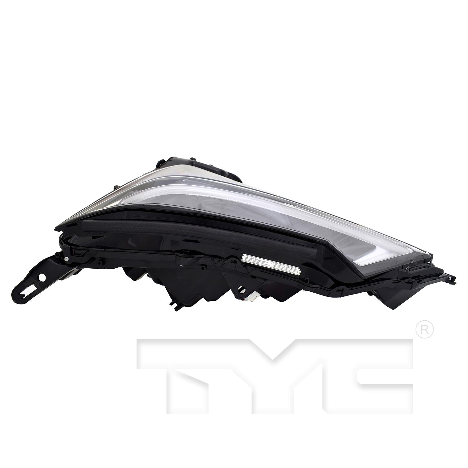 TYC 201721290 Headlight Assembly product image 5 of 6