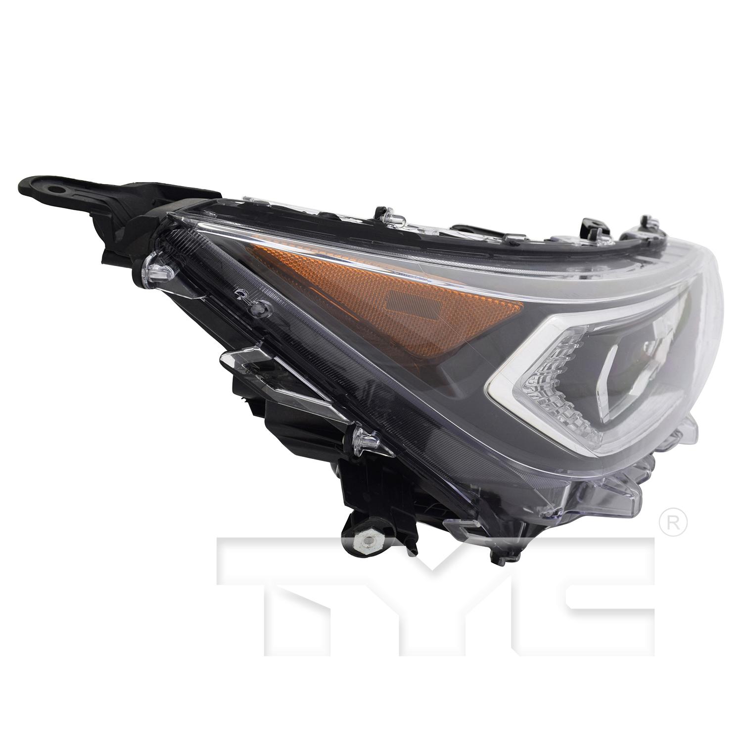 TYC 2017307009 Headlight Assembly product image 3 of 6