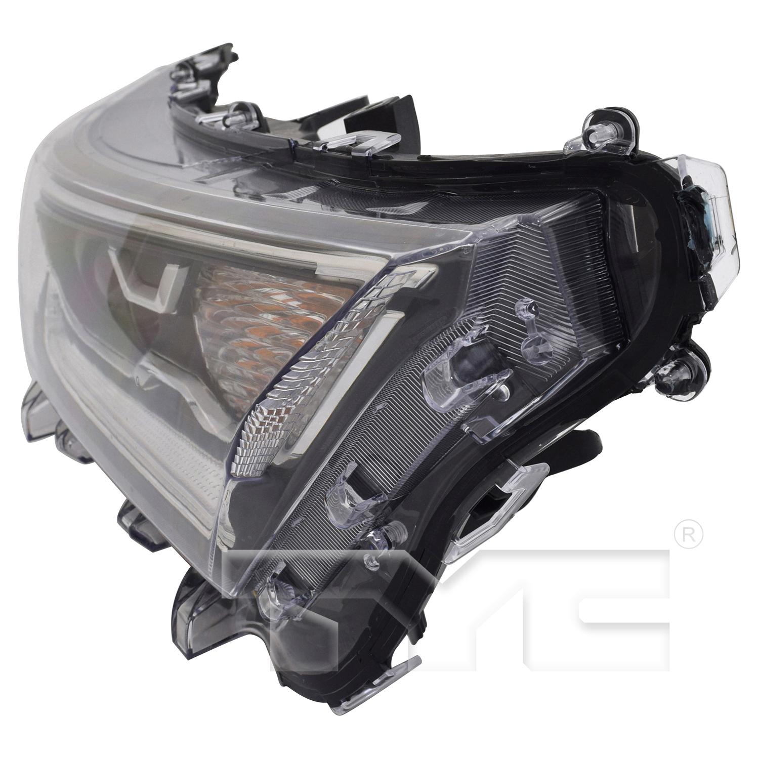 TYC 2017307009 Headlight Assembly product image 4 of 6