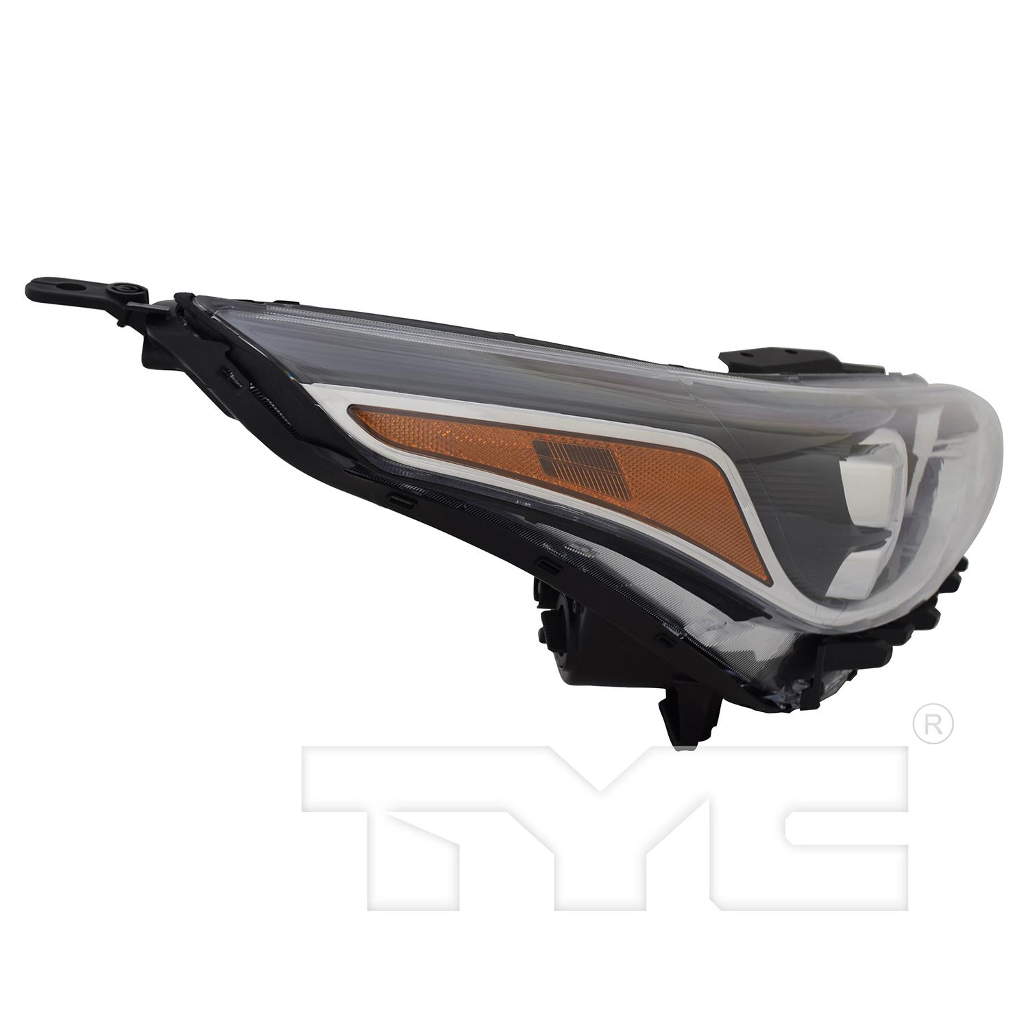 TYC 2017353009 Headlight Assembly product image 3 of 6