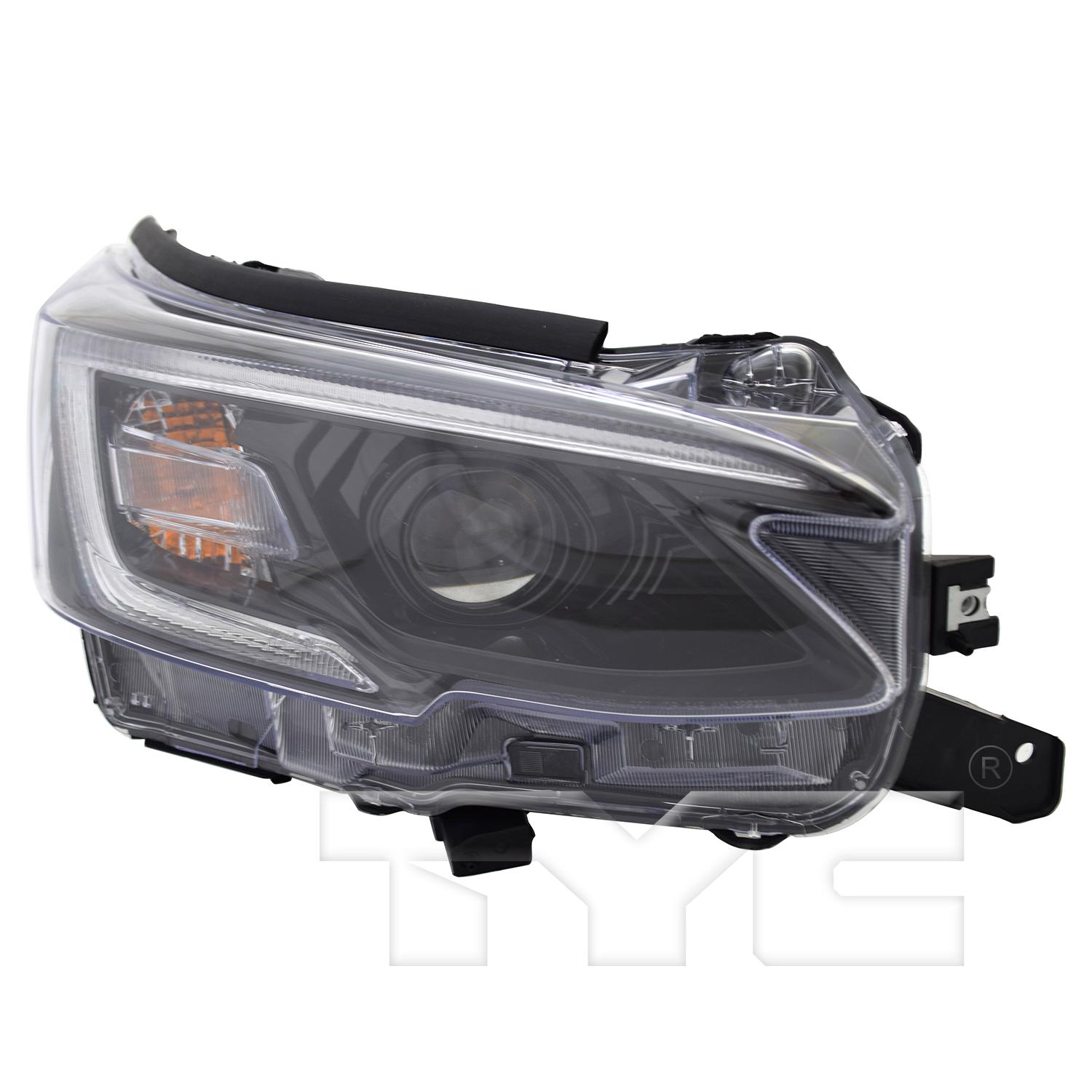 TYC 2017359009 Headlight Assembly product image 4 of 6