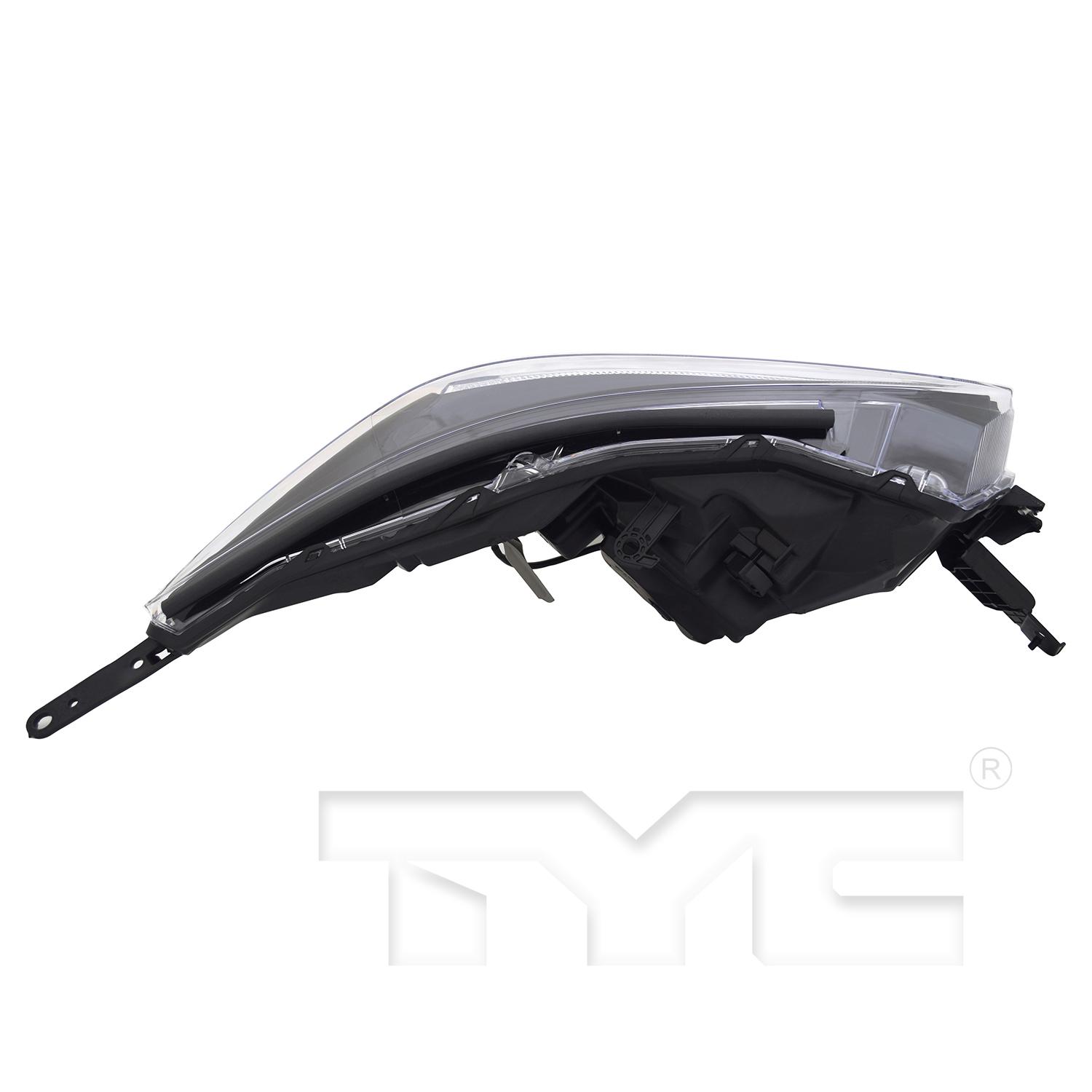 TYC 201736000 Headlight Assembly product image 5 of 6