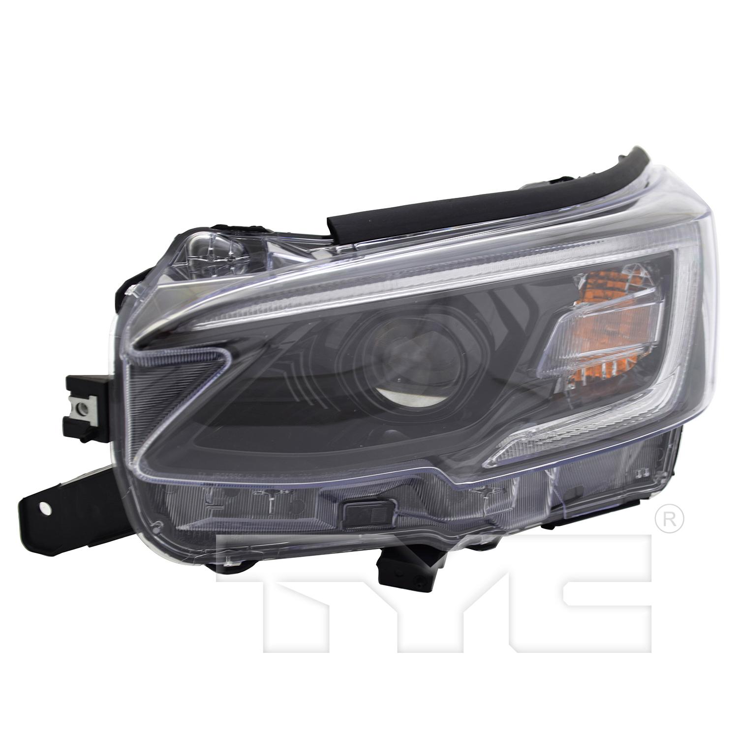 TYC 2017360009 Headlight Assembly product image 4 of 6
