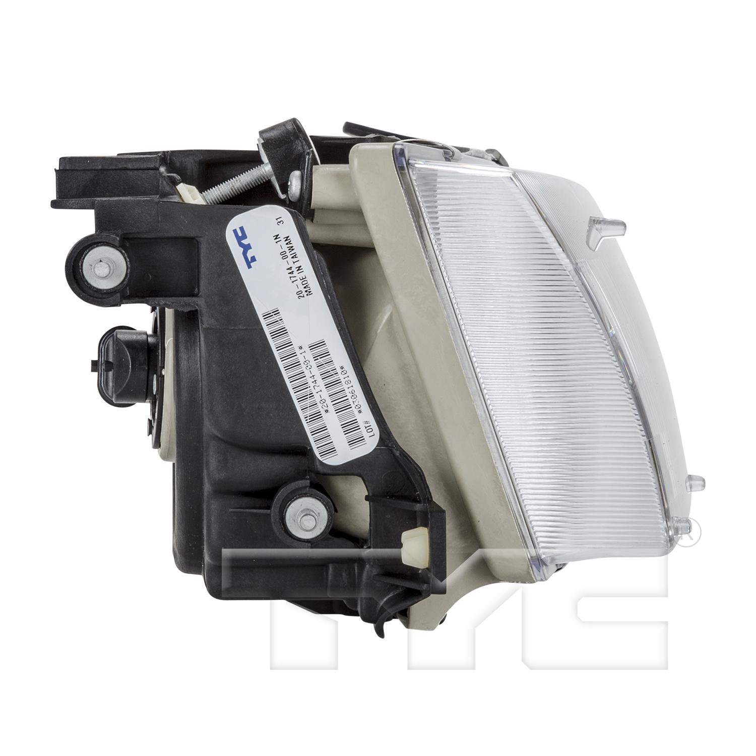 TYC 20174400 Headlight Assembly product image 3 of 6