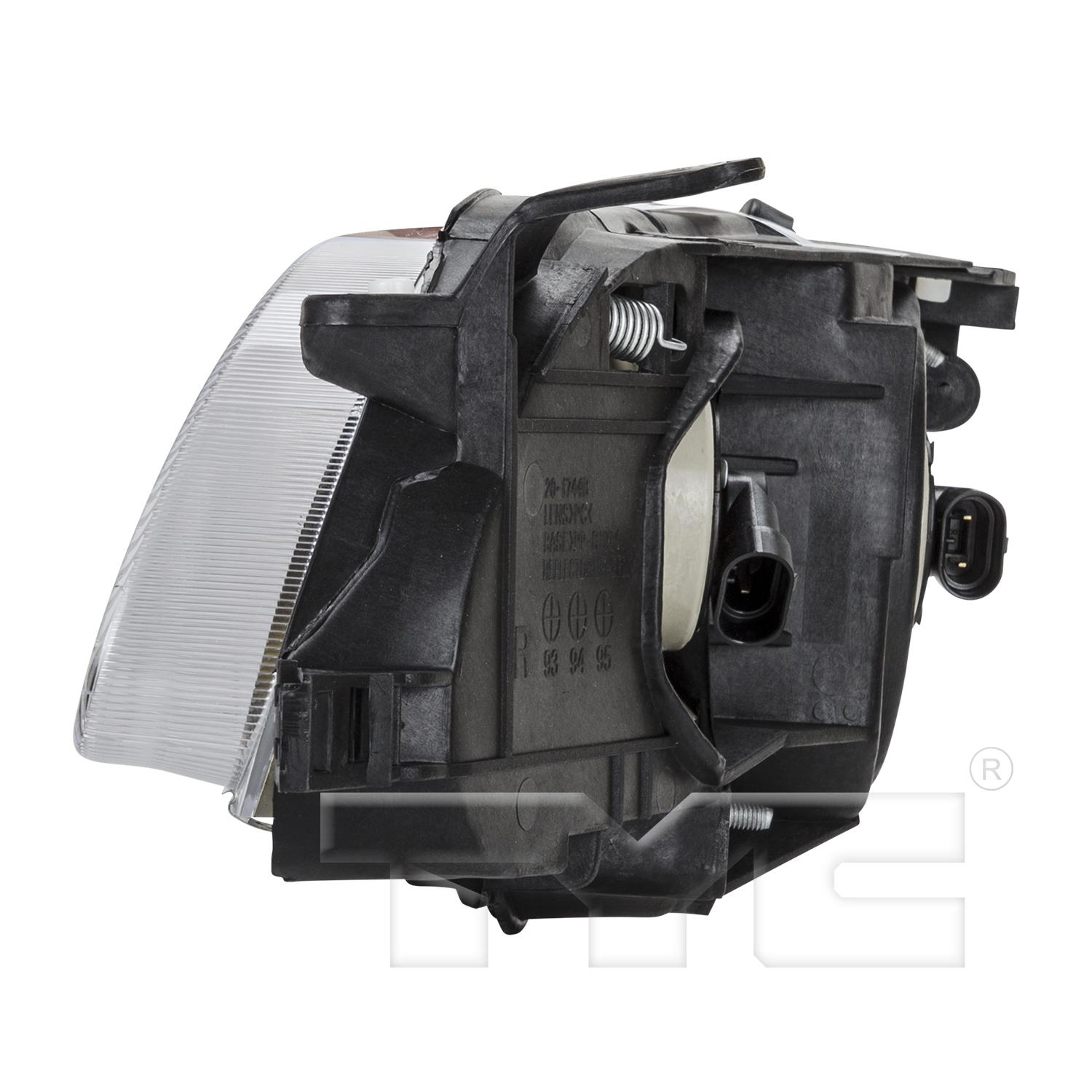 TYC 20174400 Headlight Assembly product image 4 of 6
