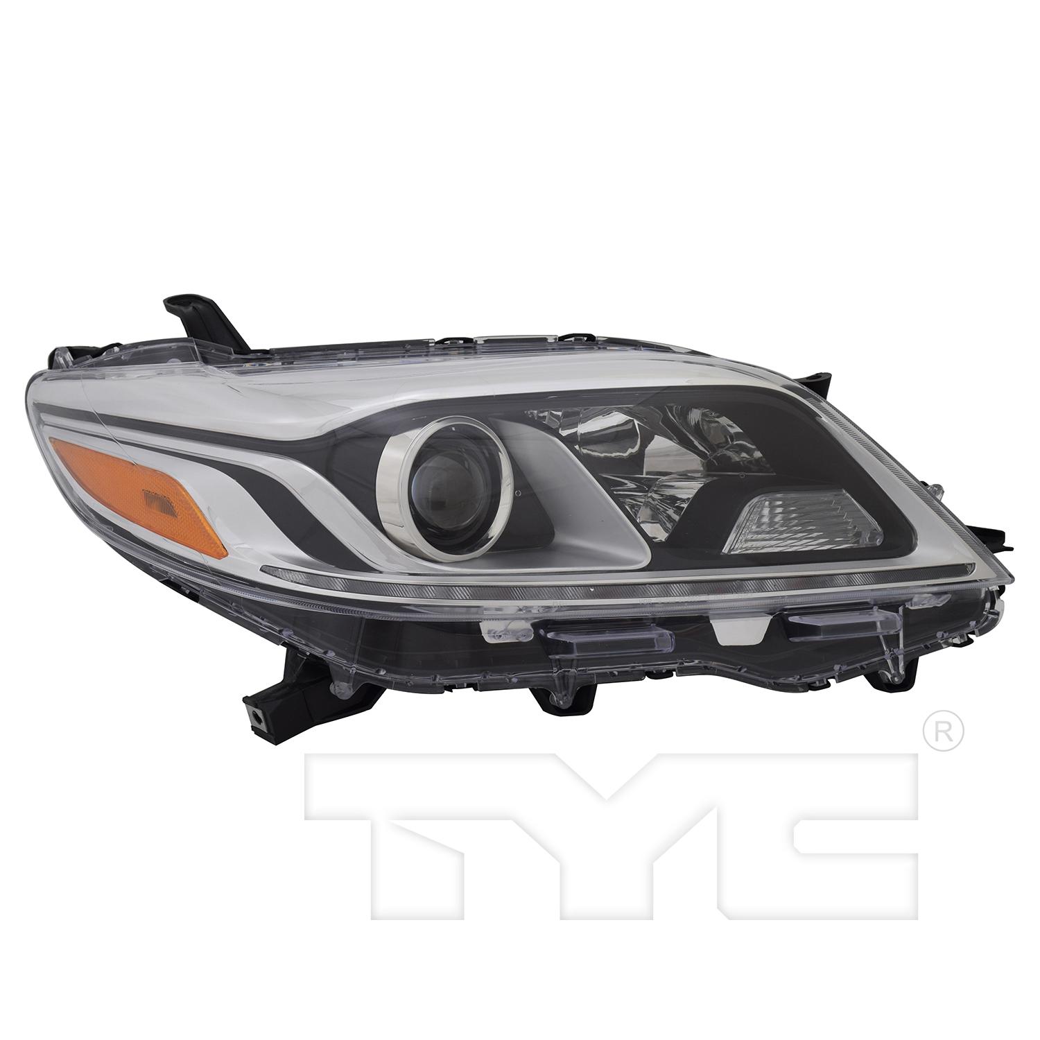 TYC 2017467019 Headlight Assembly product image 1 of 6