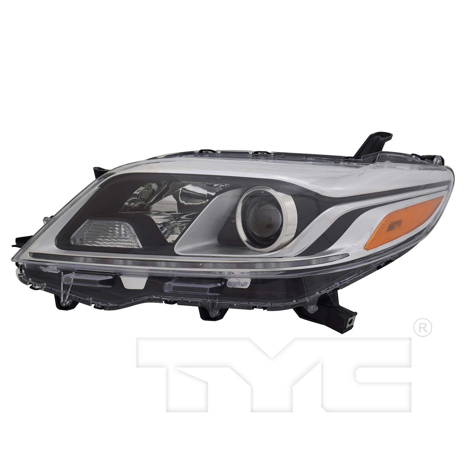 TYC 2017468019 Headlight Assembly product image 1 of 6