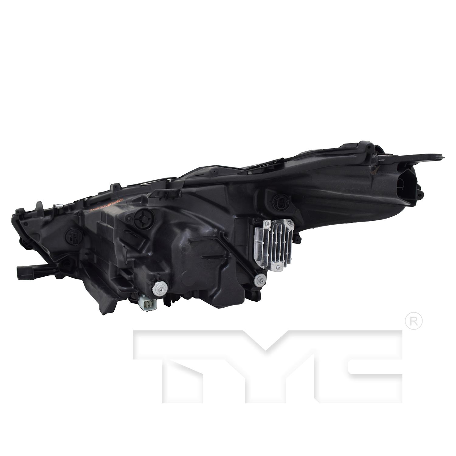 TYC 201749900 Headlight Assembly product image 2 of 6