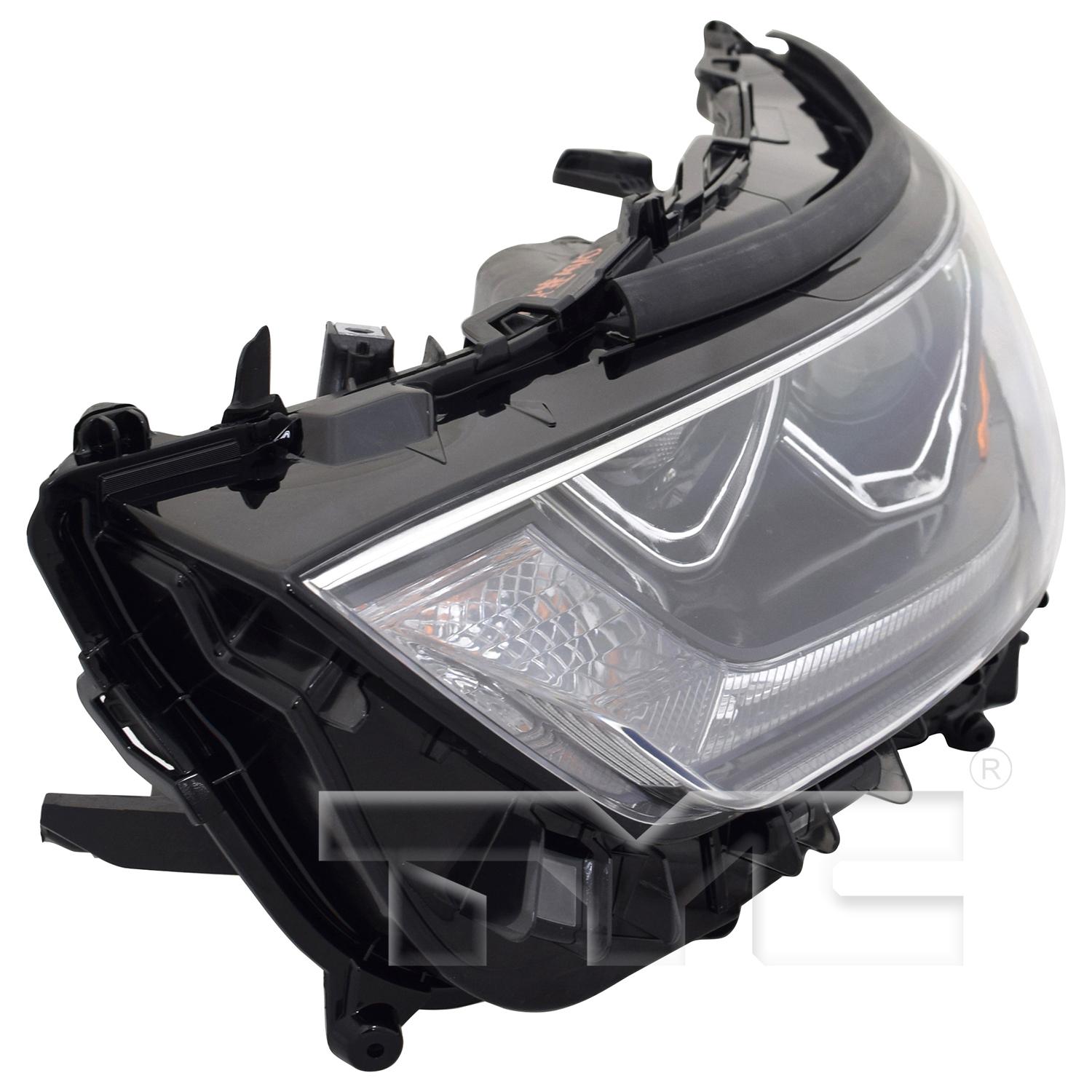 TYC 2017500009 Headlight Assembly product image 4 of 6
