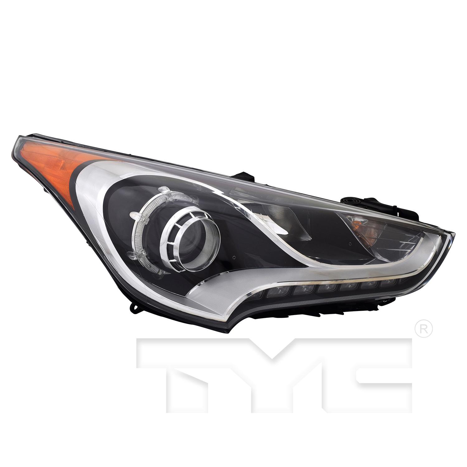TYC 2017505009 Headlight Assembly product image 1 of 6