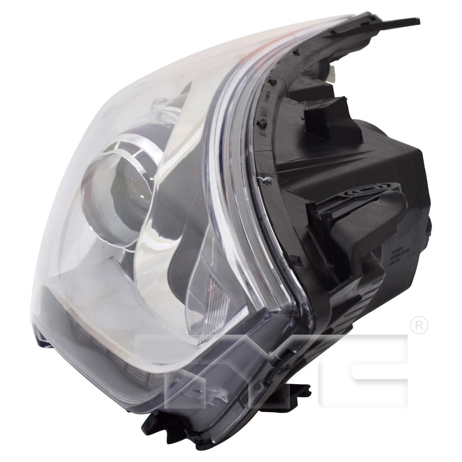TYC 2017505009 Headlight Assembly product image 4 of 6