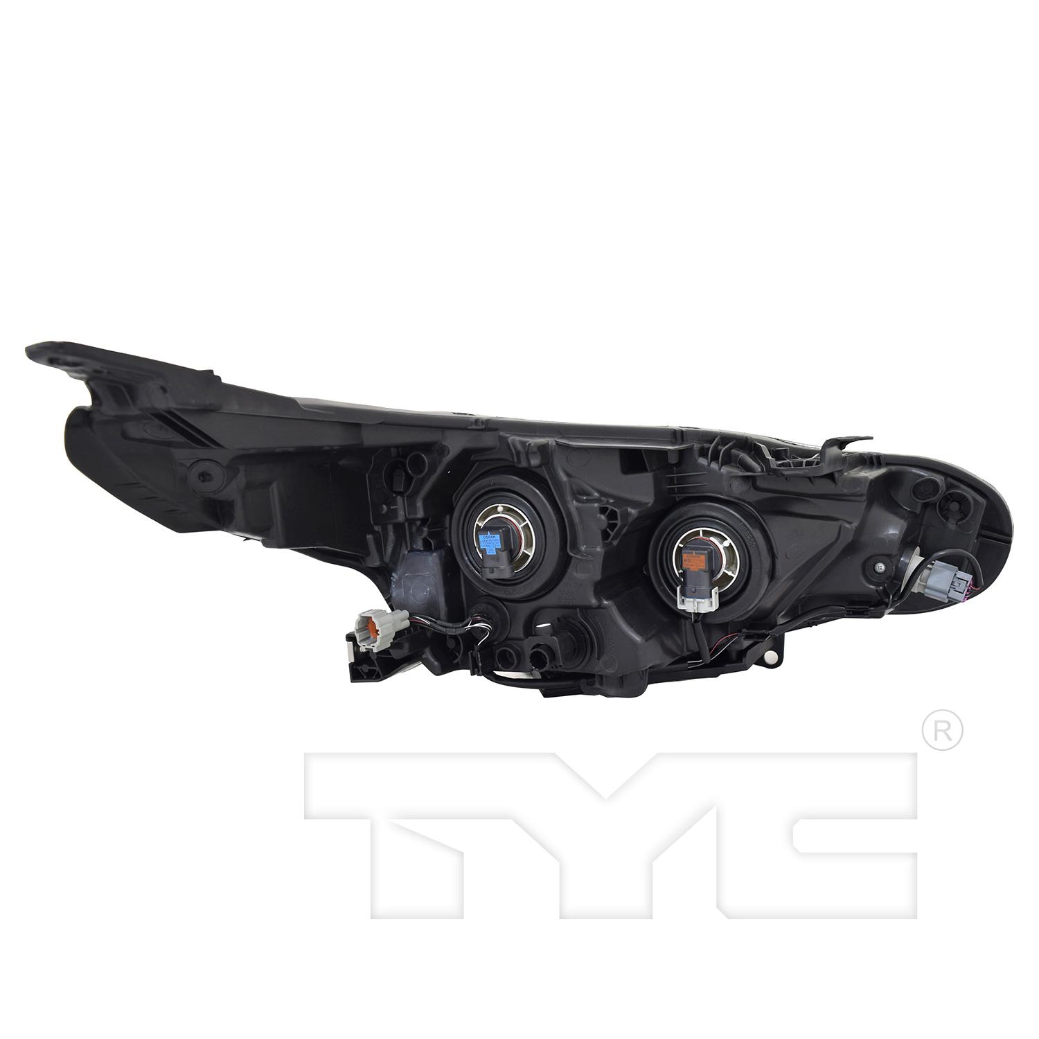 TYC 2017514009 Headlight Assembly product image 2 of 6