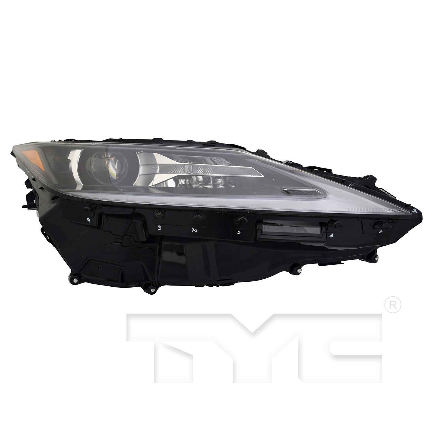 TYC 2017563009 Headlight Assembly product image 4 of 6