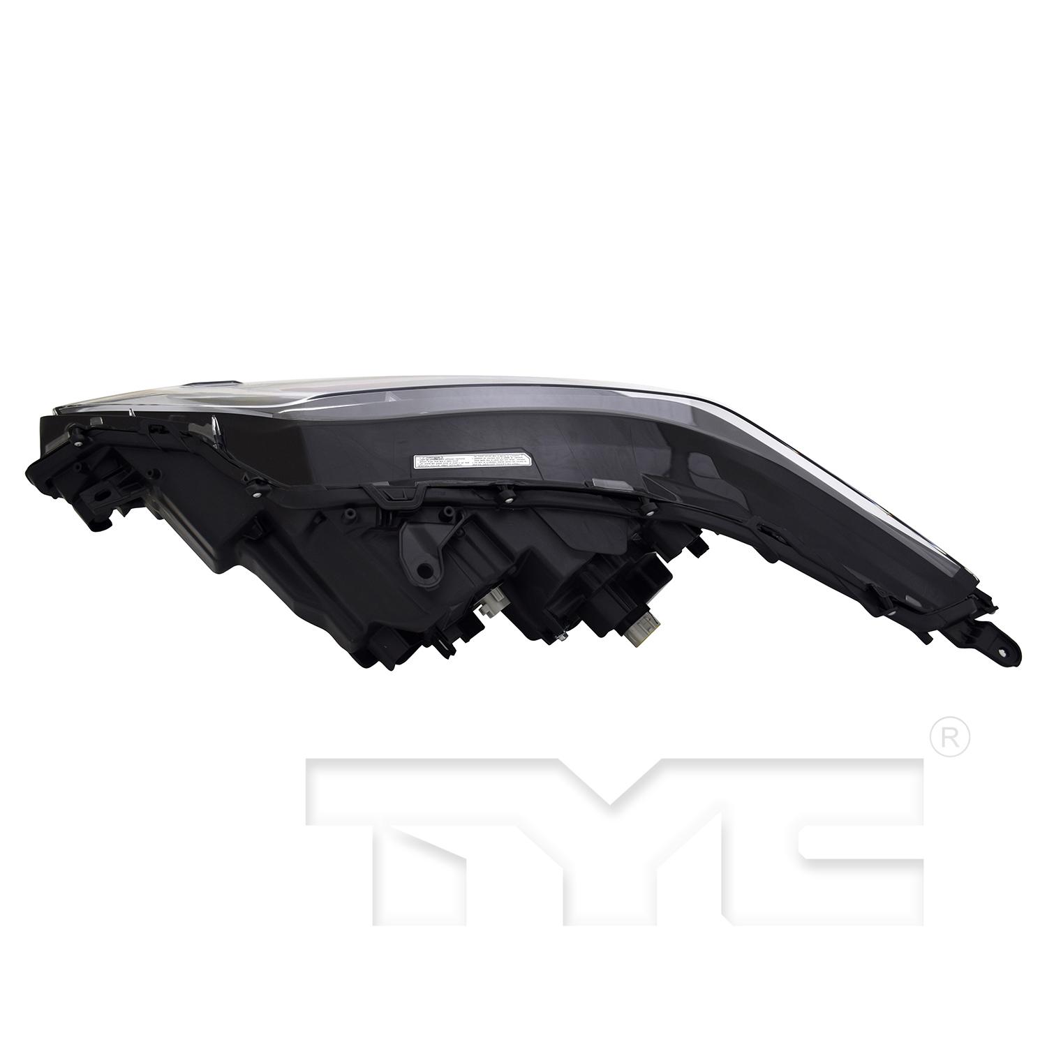 TYC 2017563009 Headlight Assembly product image 5 of 6