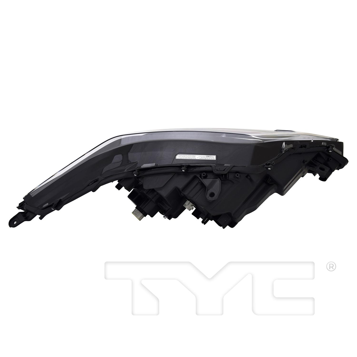 TYC 201756400 Headlight Assembly product image 5 of 6
