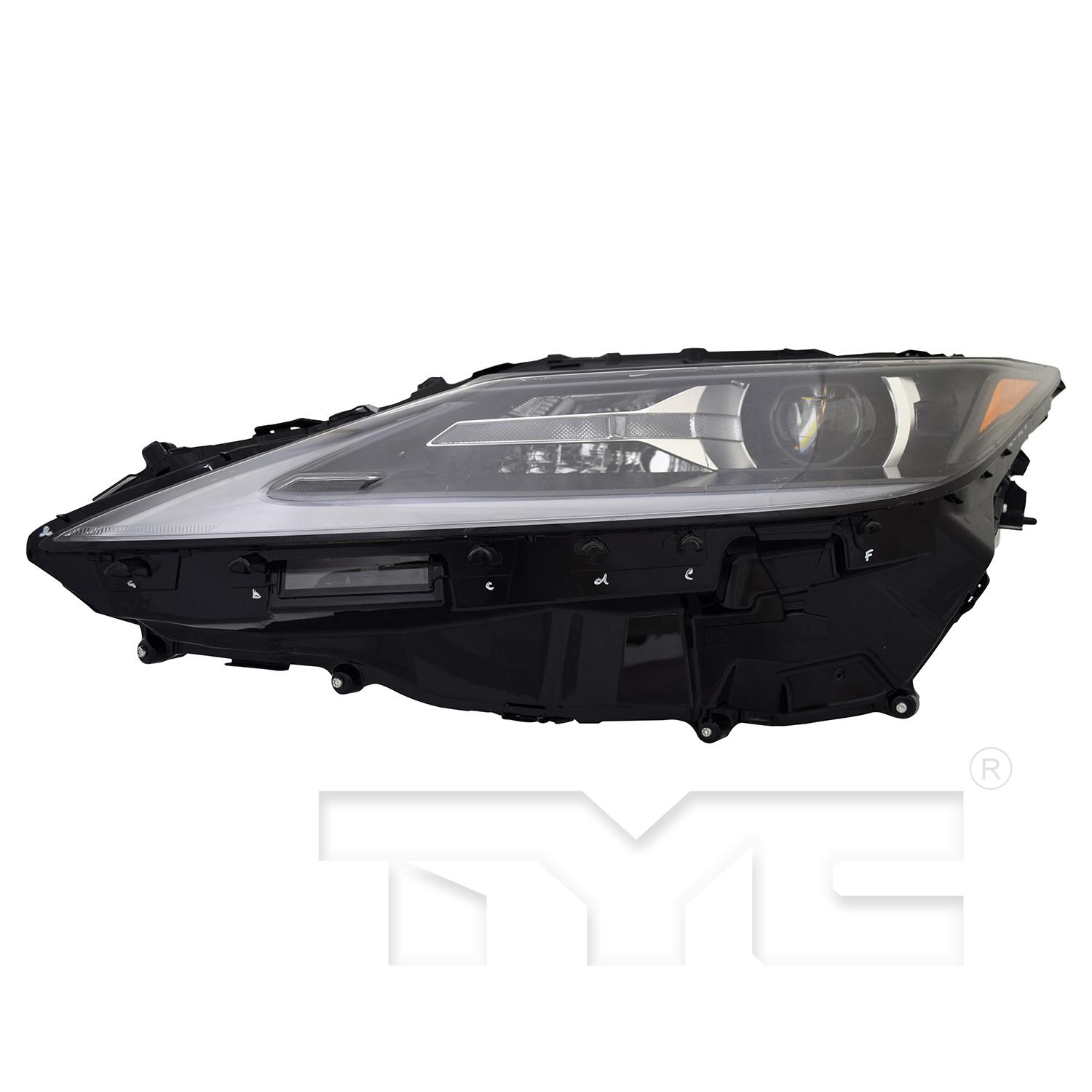 TYC 2017564009 Headlight Assembly product image 4 of 6