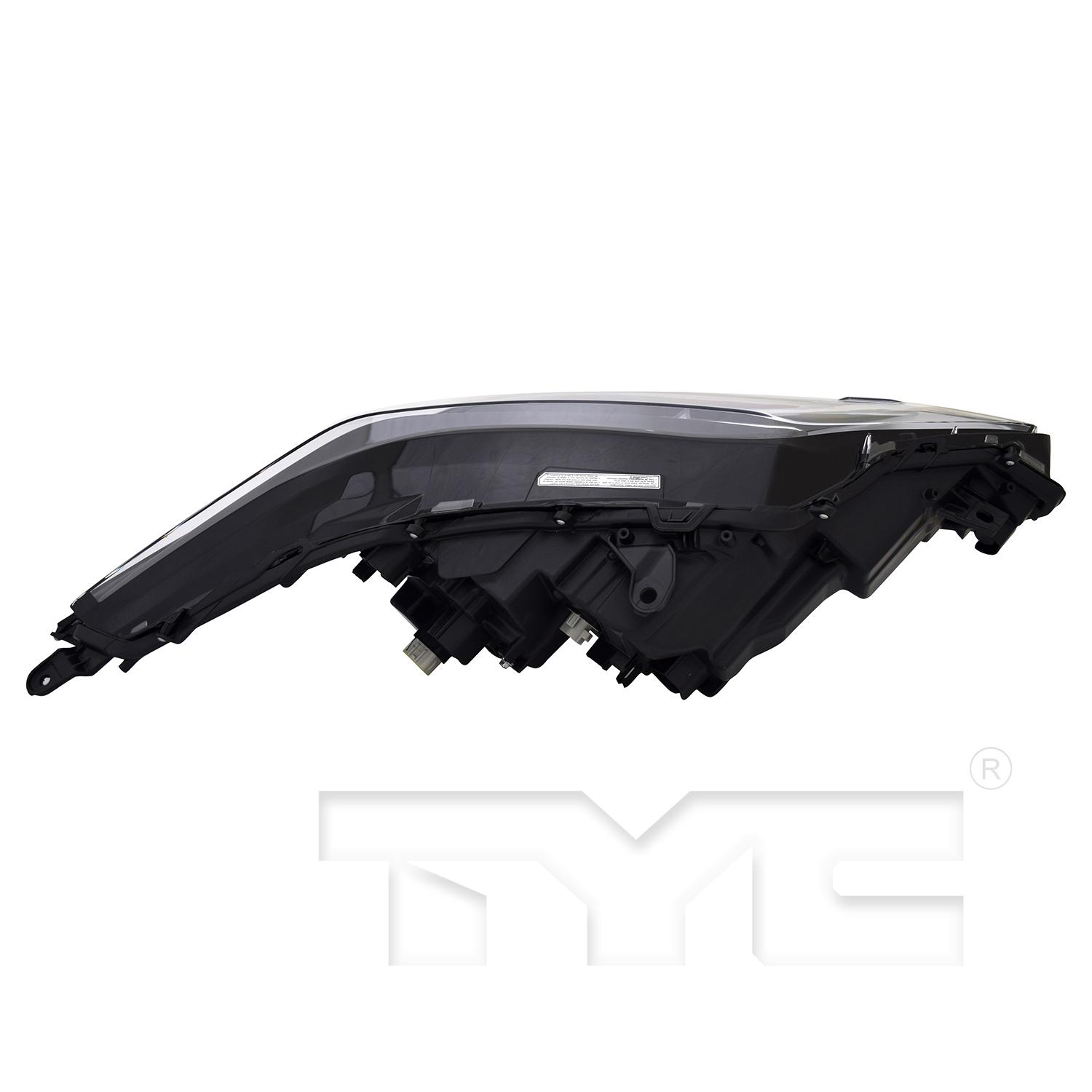 TYC 2017564009 Headlight Assembly product image 5 of 6