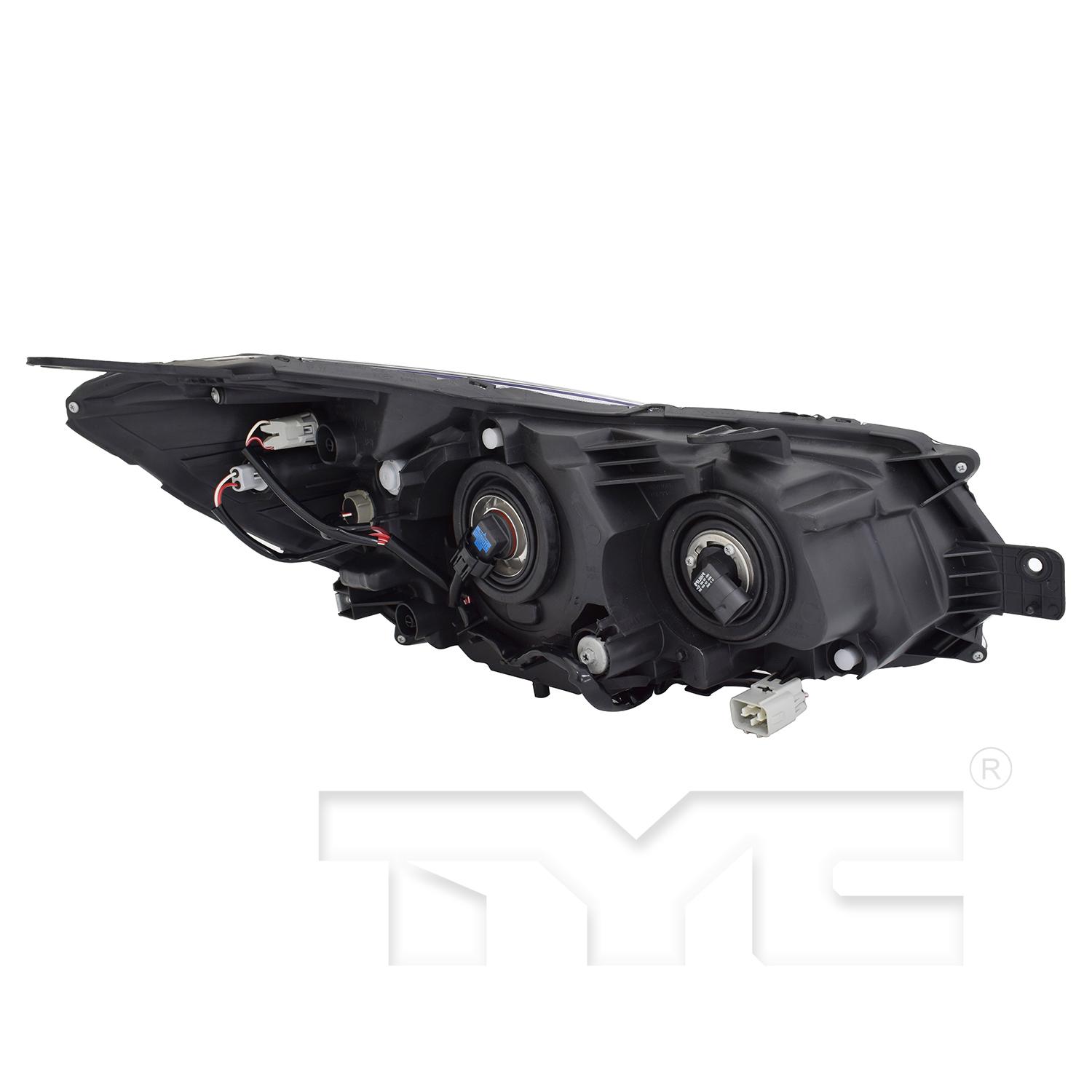 TYC 2017572009 Headlight Assembly product image 2 of 6