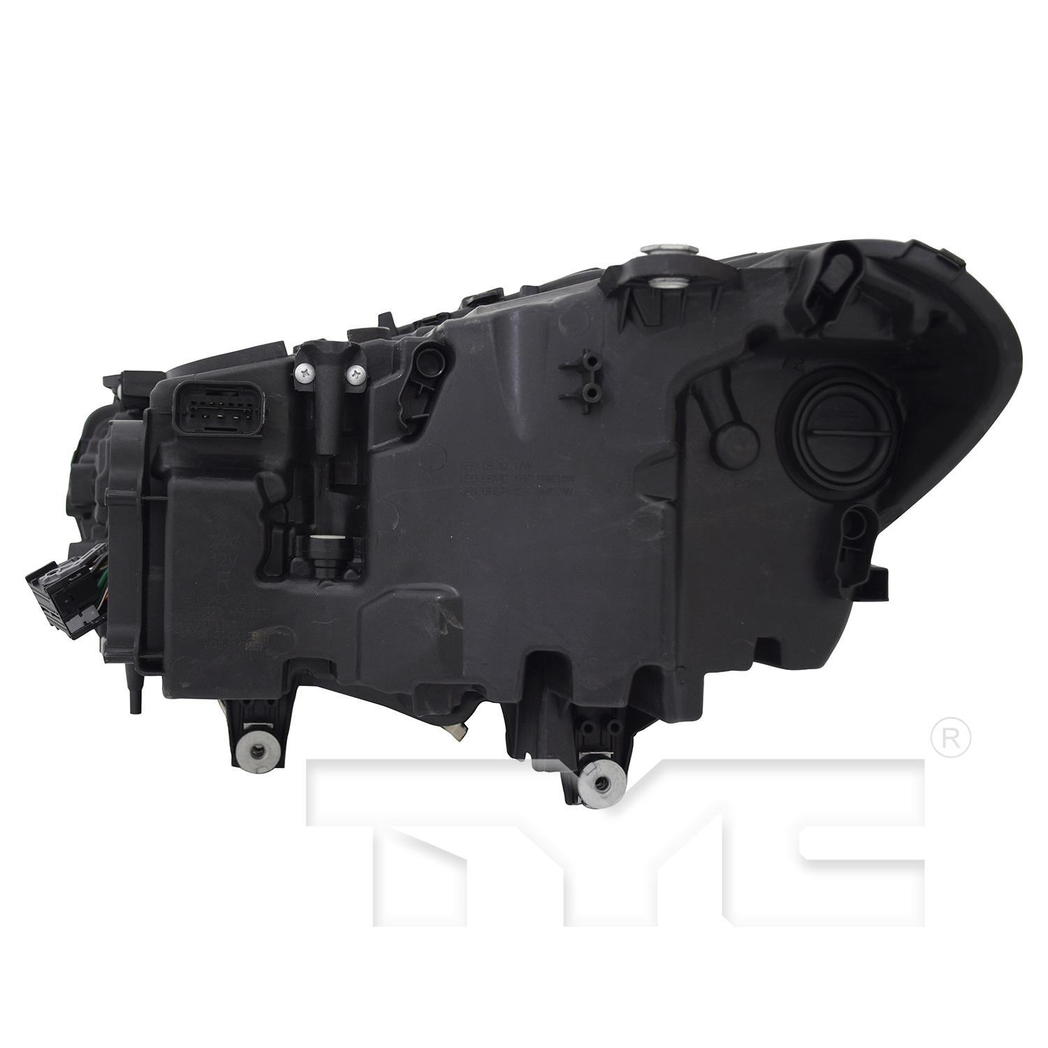 TYC 201759500 Headlight Assembly product image 2 of 6