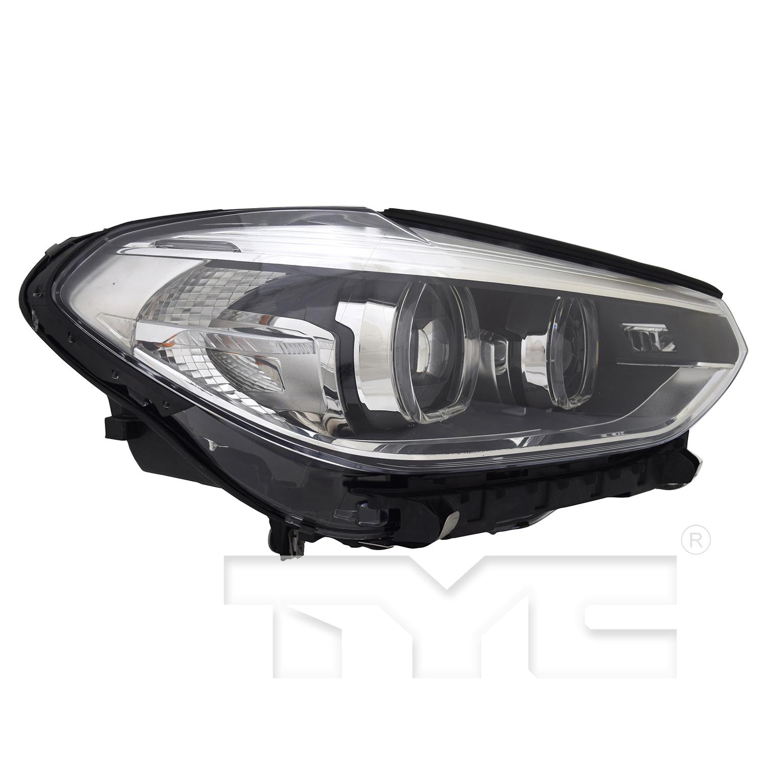 TYC 201759500 Headlight Assembly product image 3 of 6