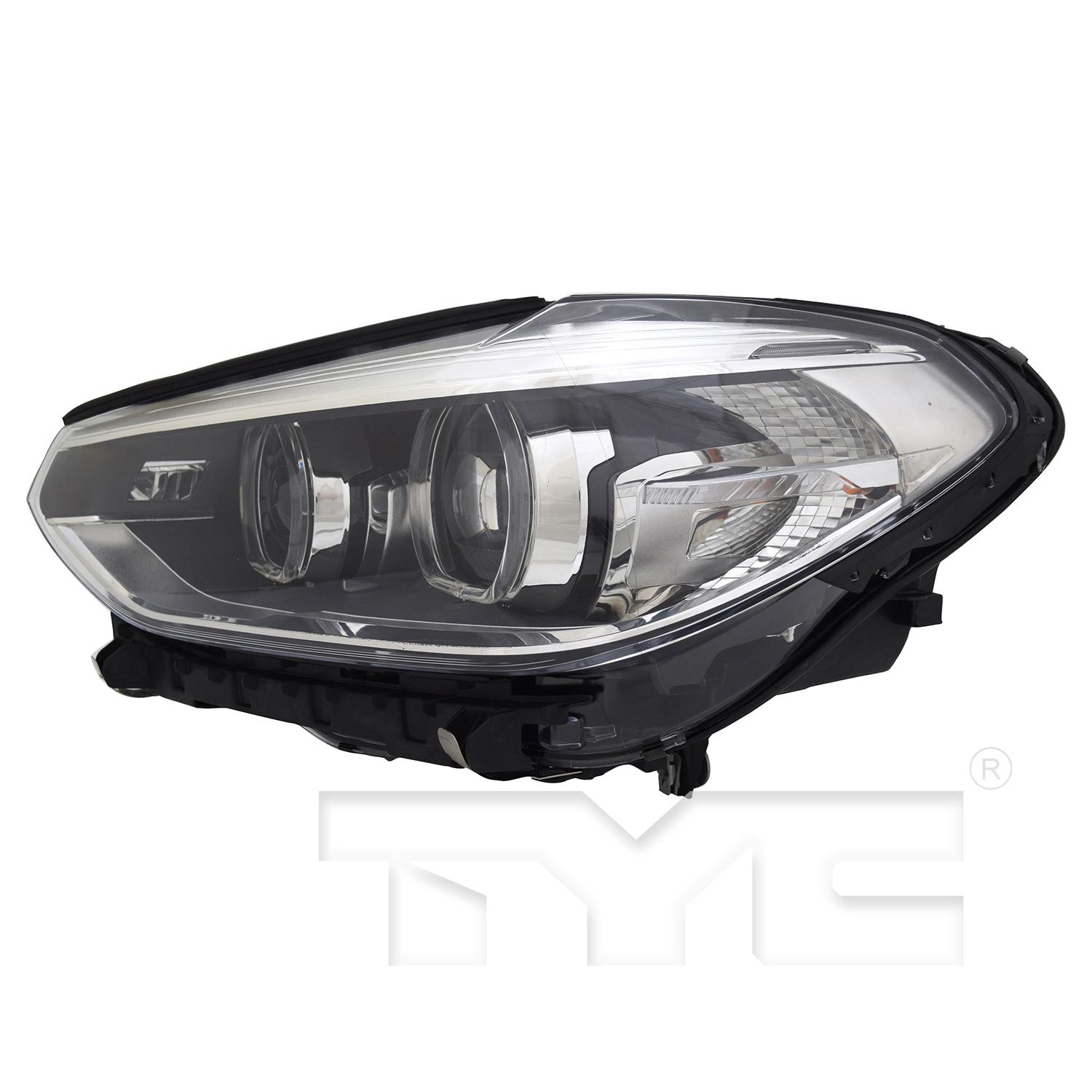 TYC 201759600 Headlight Assembly product image 3 of 6