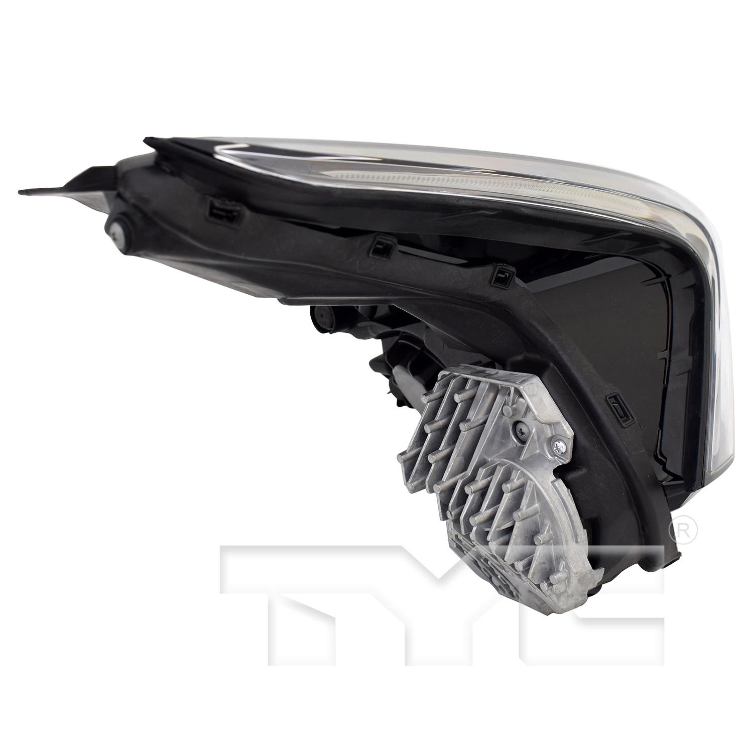TYC 201768100 Headlight Assembly product image 3 of 6