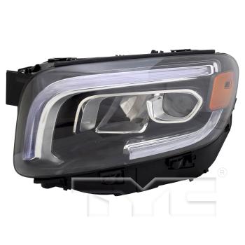 TYC 201773600 Headlight Assembly product image 4 of 6