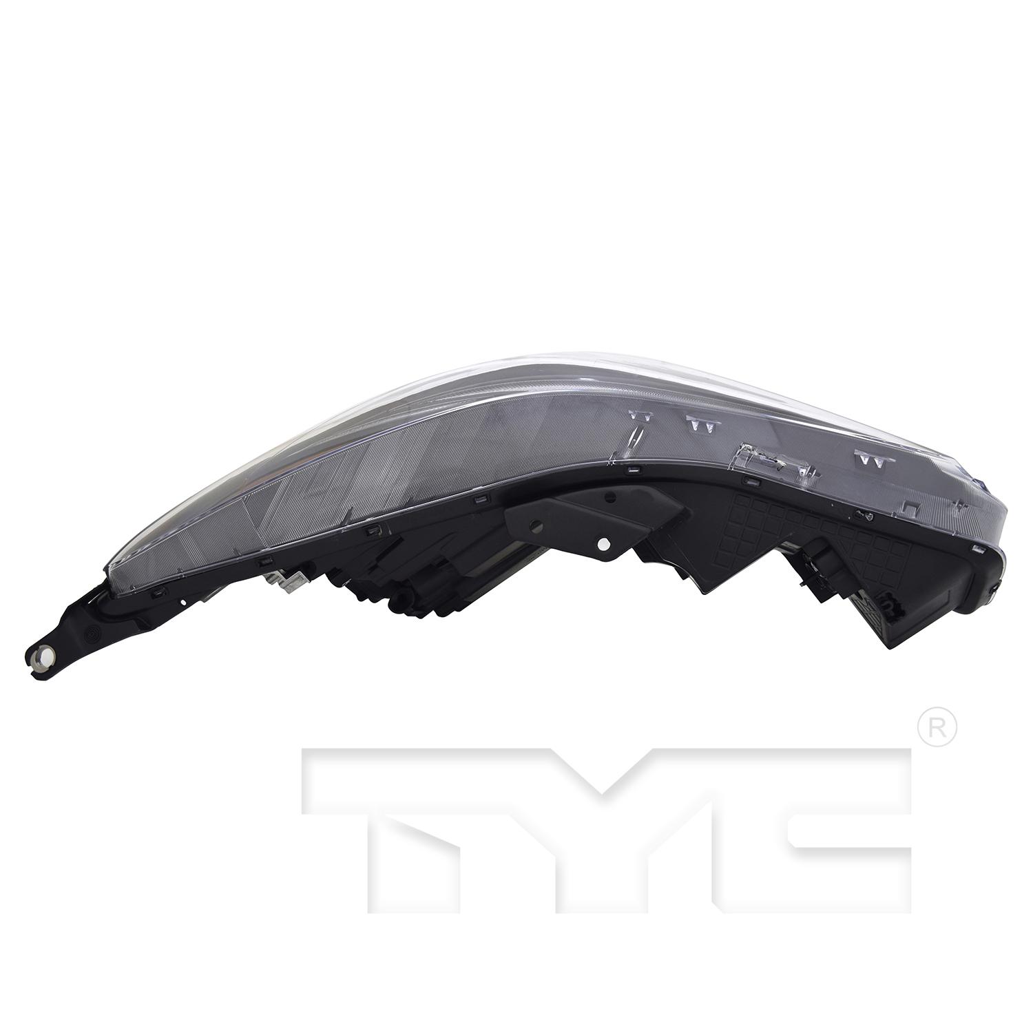 TYC 2017750009 Headlight Assembly product image 5 of 6
