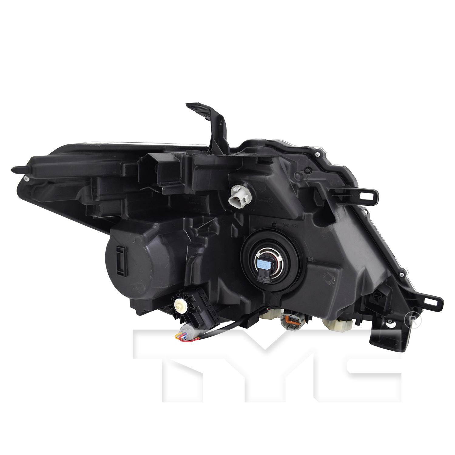TYC 2017884009 Headlight Assembly product image 2 of 6