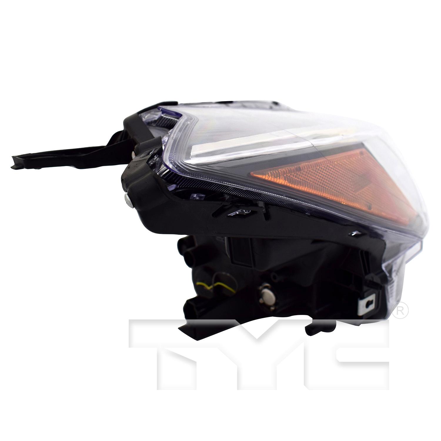 TYC 201793500 Headlight Assembly product image 3 of 6