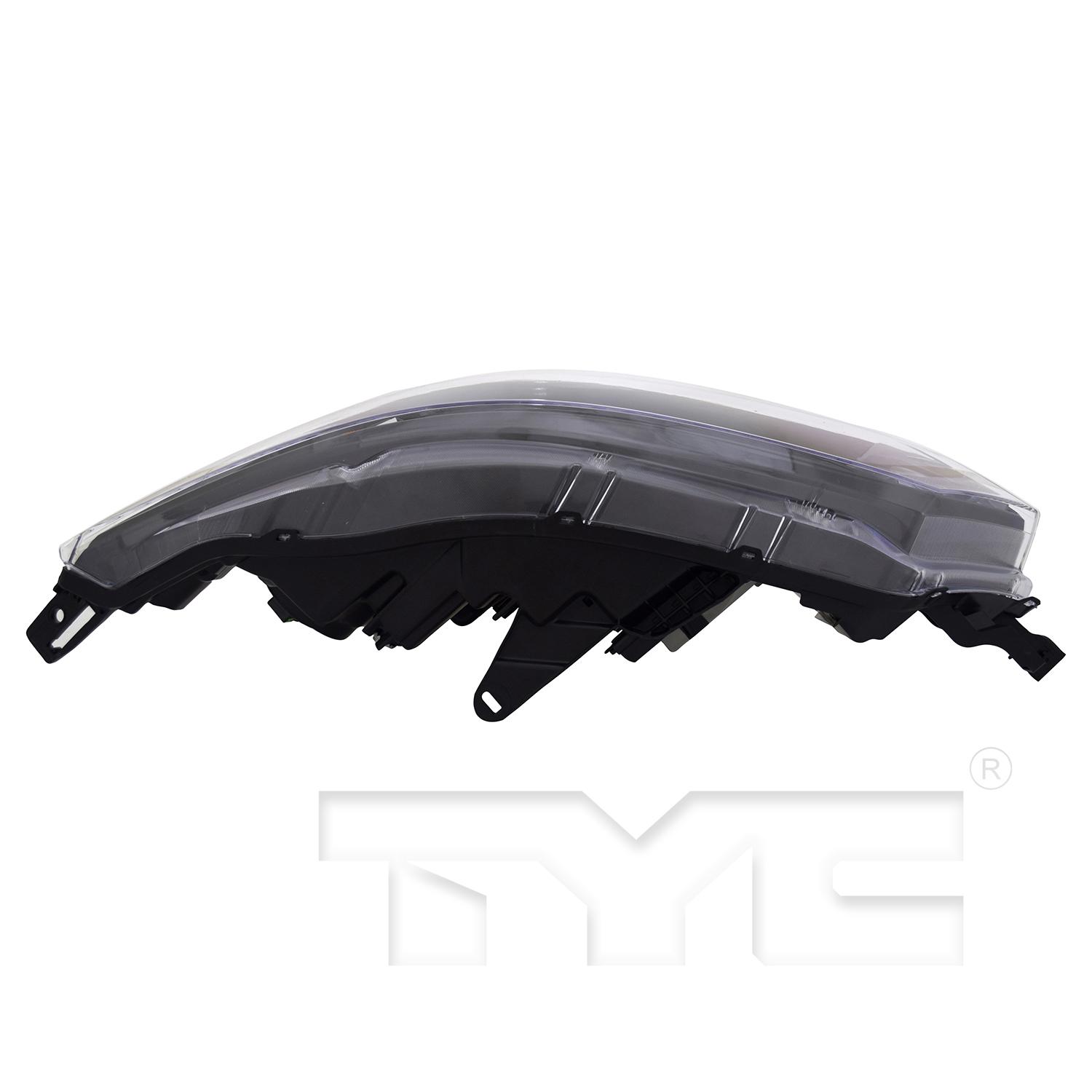 TYC 201799000 Headlight Assembly product image 5 of 6