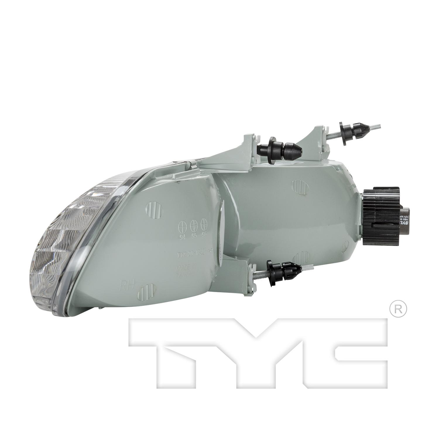 TYC 20183200 Headlight Assembly product image 4 of 6