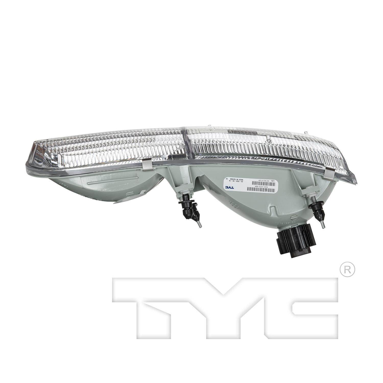 TYC 20183200 Headlight Assembly product image 5 of 6