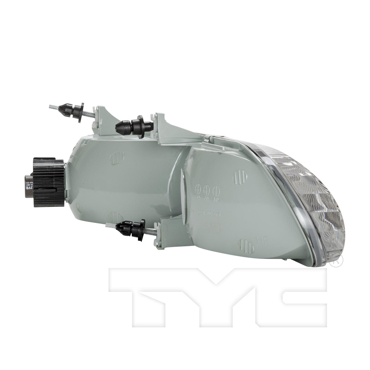 TYC 20183300 Headlight Assembly product image 4 of 6
