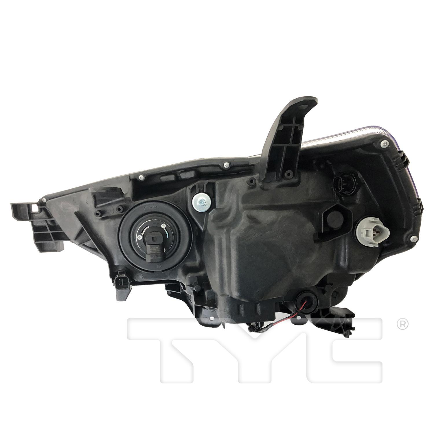 TYC 201907500 Headlight Assembly product image 2 of 6