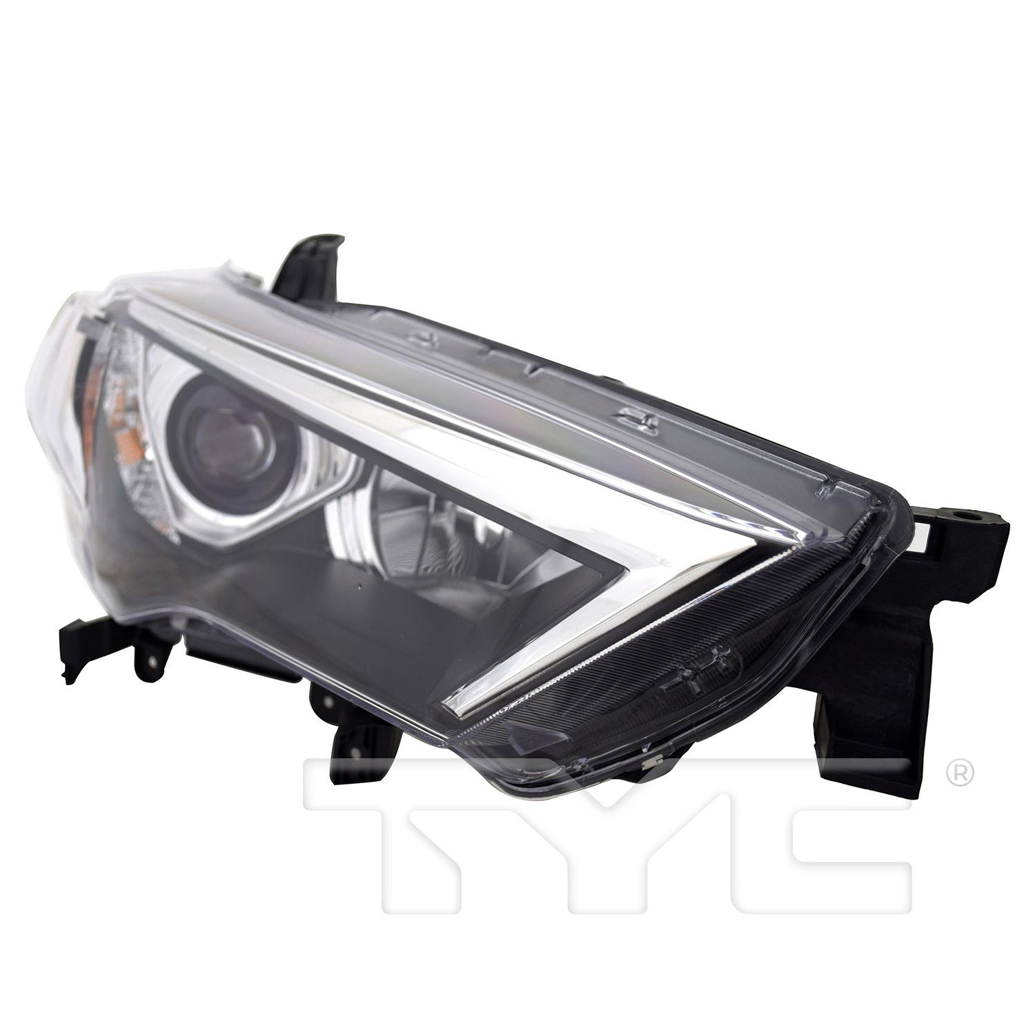 TYC 201907500 Headlight Assembly product image 4 of 6