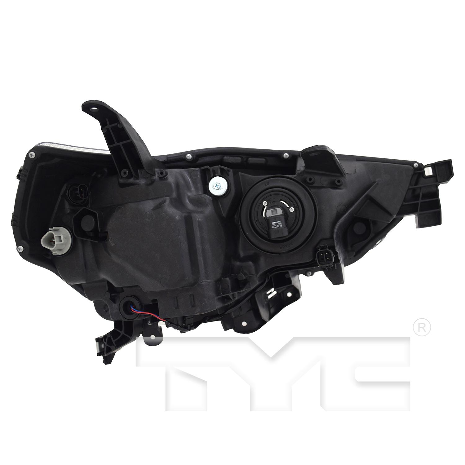 TYC 201908400 Headlight Assembly product image 2 of 6