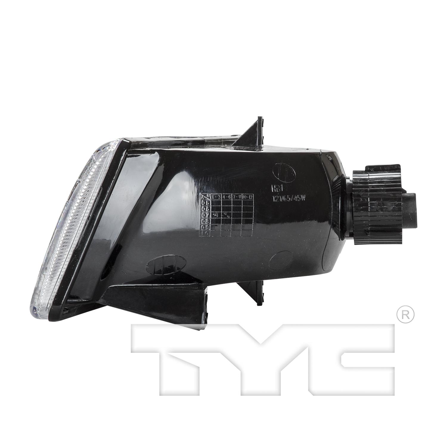 TYC 20196000 Headlight Assembly product image 4 of 6