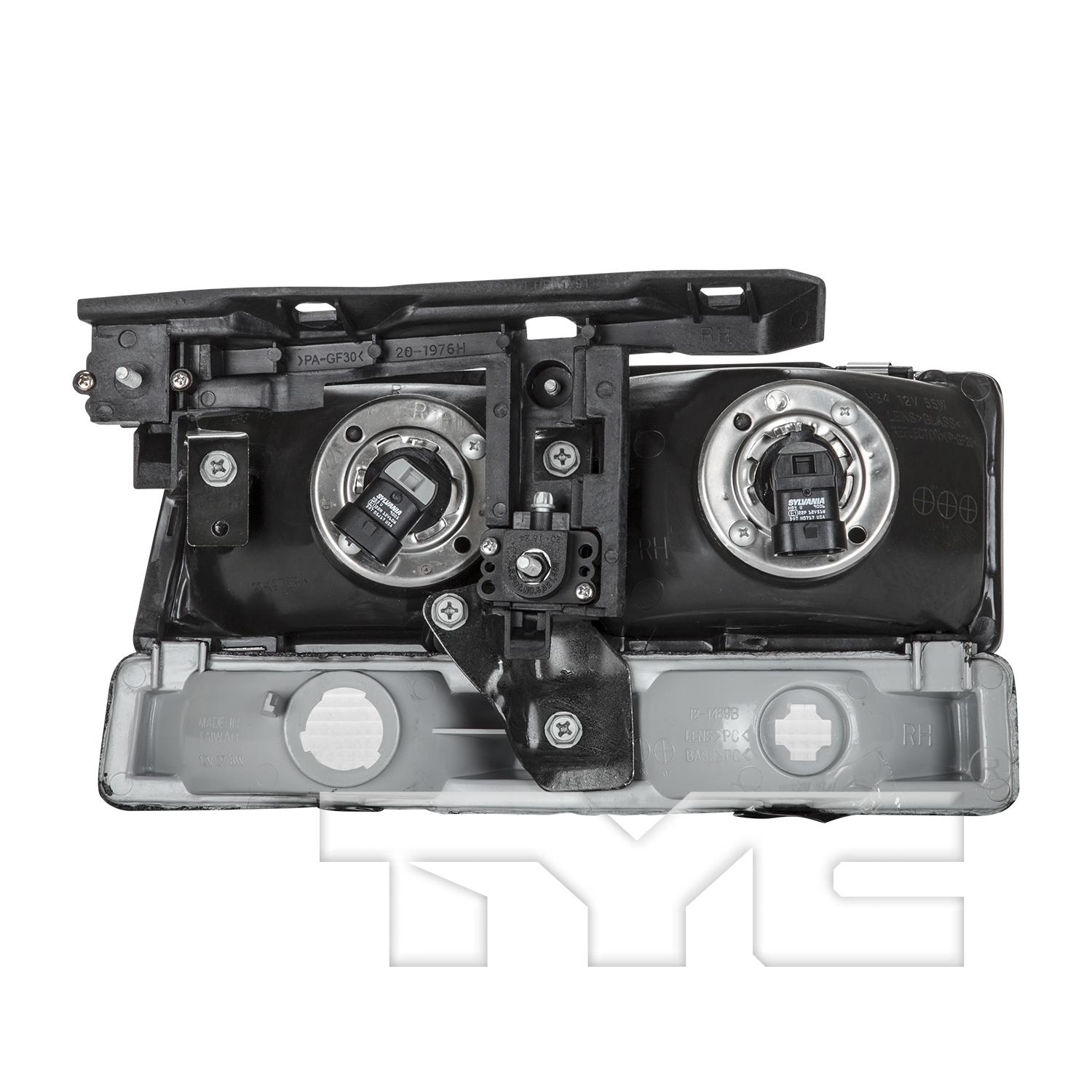 TYC 20197678 - Headlight Assembly TYC 20197678 Headlight Assembly product image 2 of 6