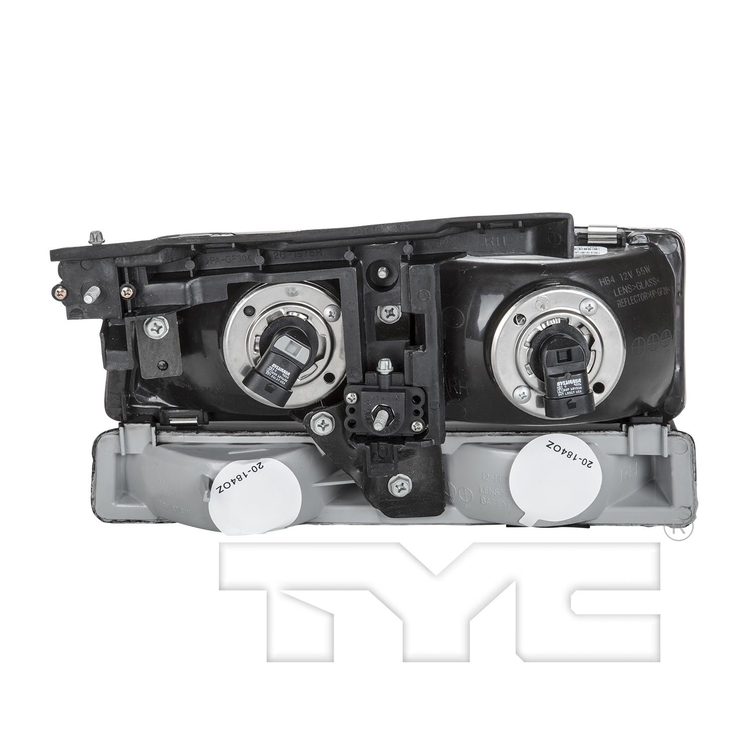 TYC 20197690 - Headlight Assembly TYC 20197690 Headlight Assembly product image 2 of 6