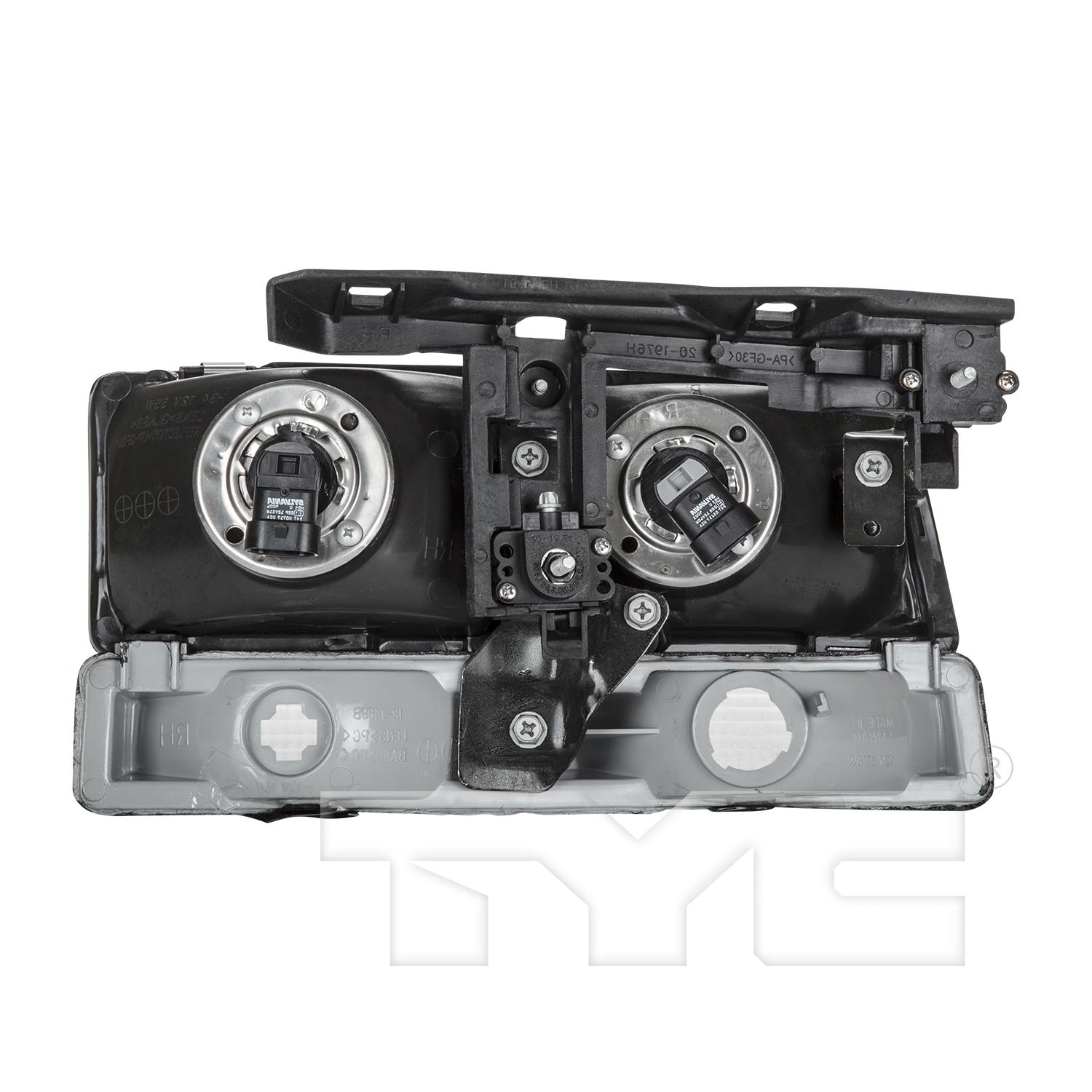 TYC 20197778 Headlight Assembly product image 2 of 6