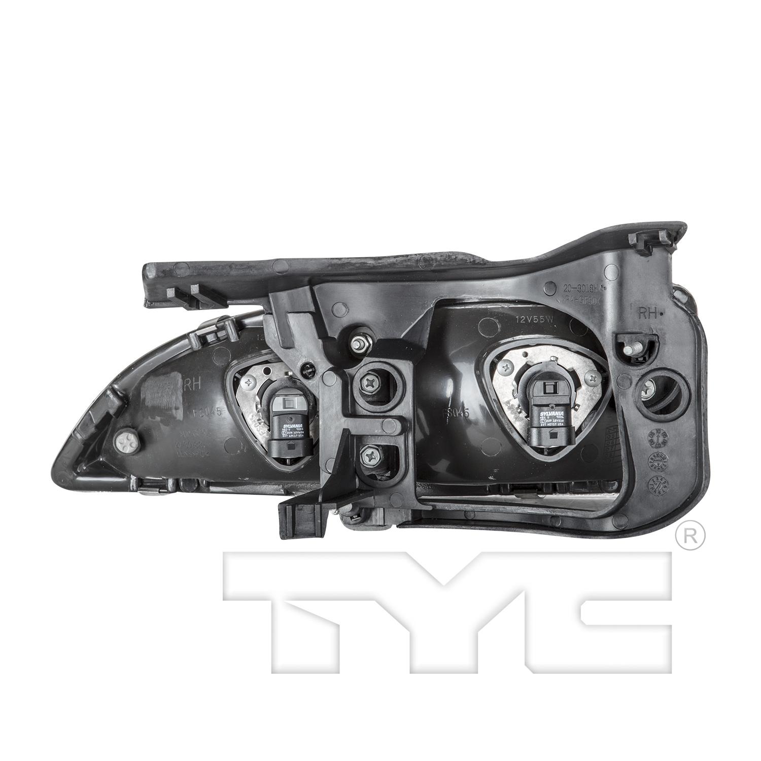 TYC 20301800 Headlight Assembly product image 2 of 6