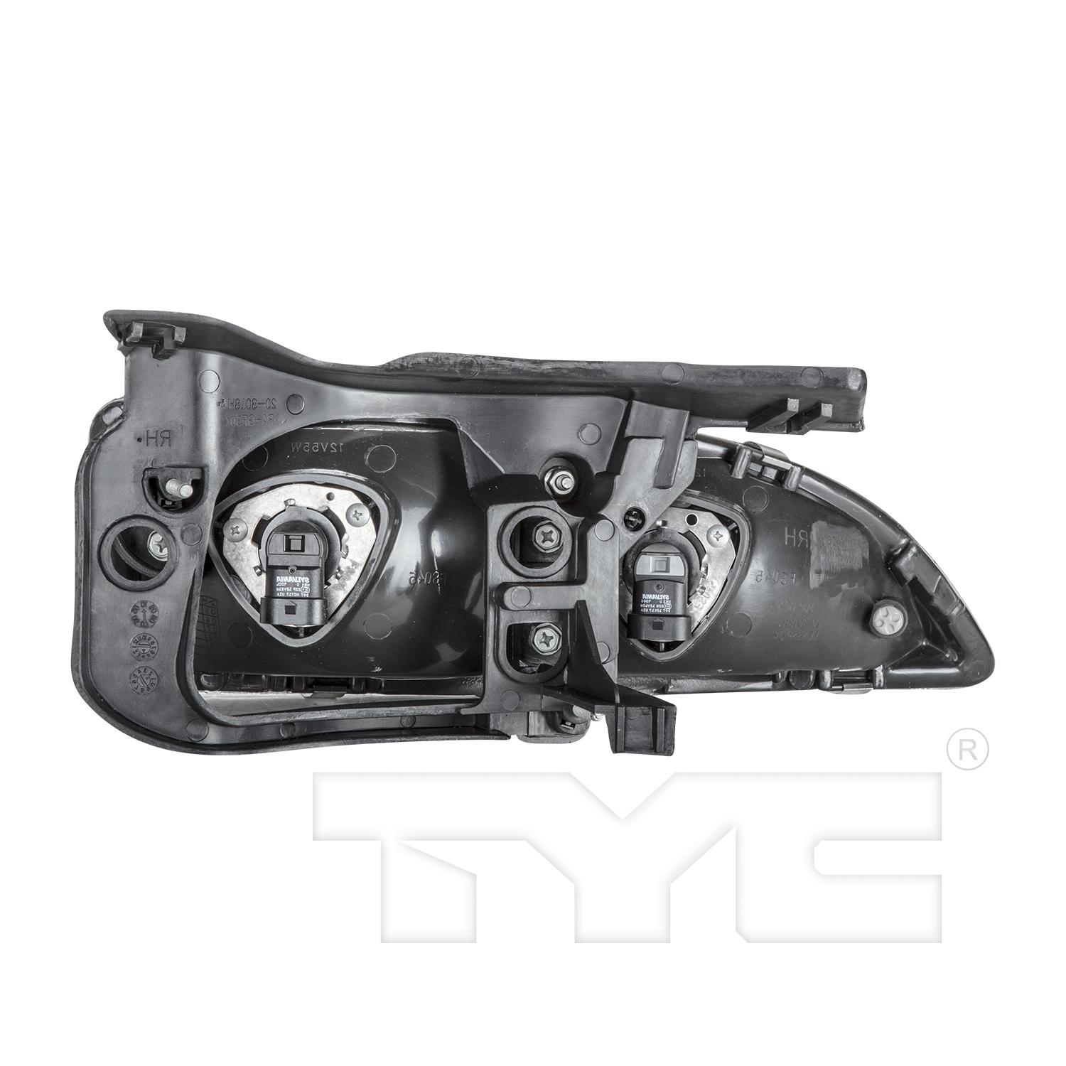 TYC 20301900 Headlight Assembly product image 2 of 6